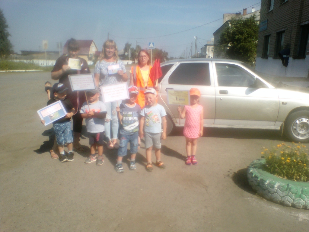 Воспитанники Киргинского детского сада
