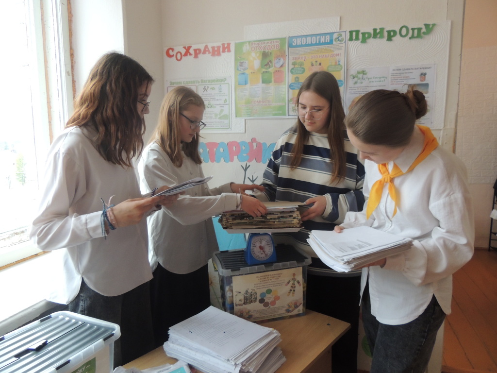 Волонтеры Горкинской школы